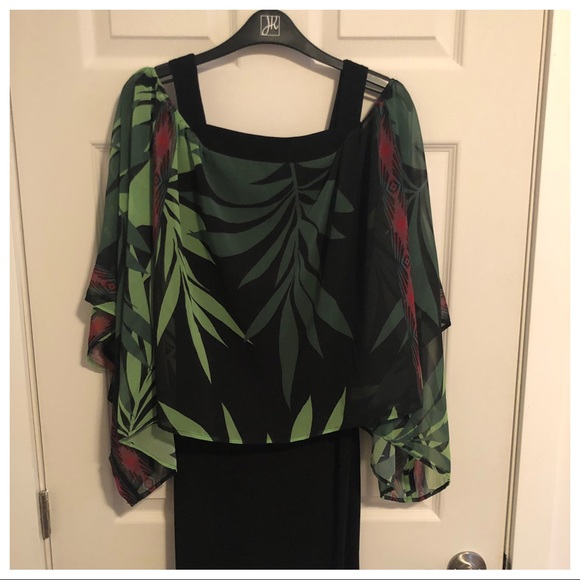Joseph Ribkoff Dress - tropical 🌴 vibes - Picture 2 of 4